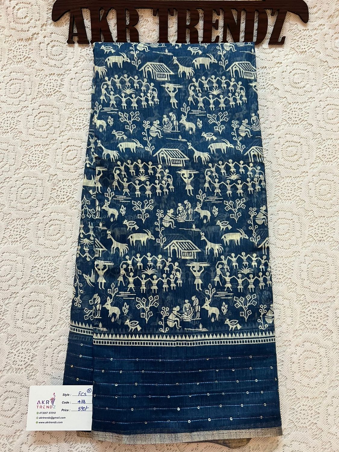 ​​Fancy cotton sarees​