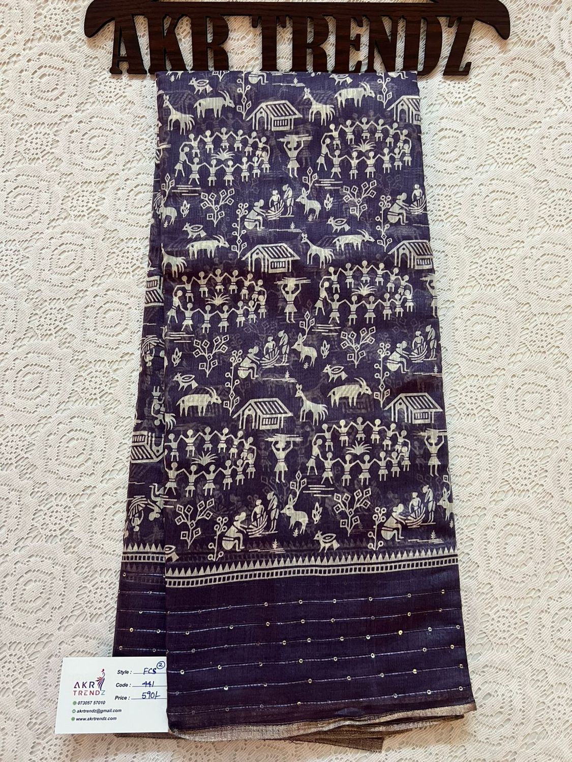​​Fancy cotton sarees​