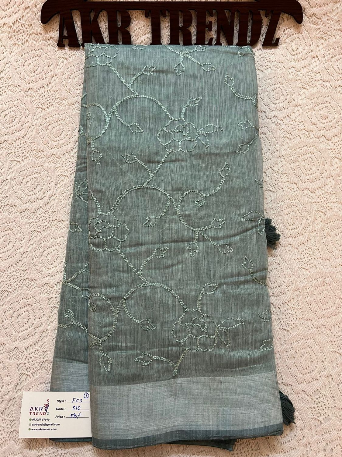 Fancy cotton sarees