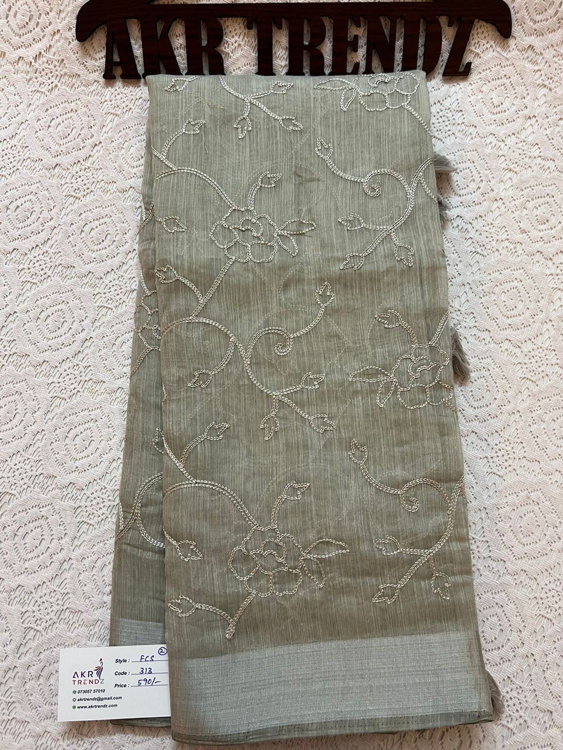 Fancy cotton sarees