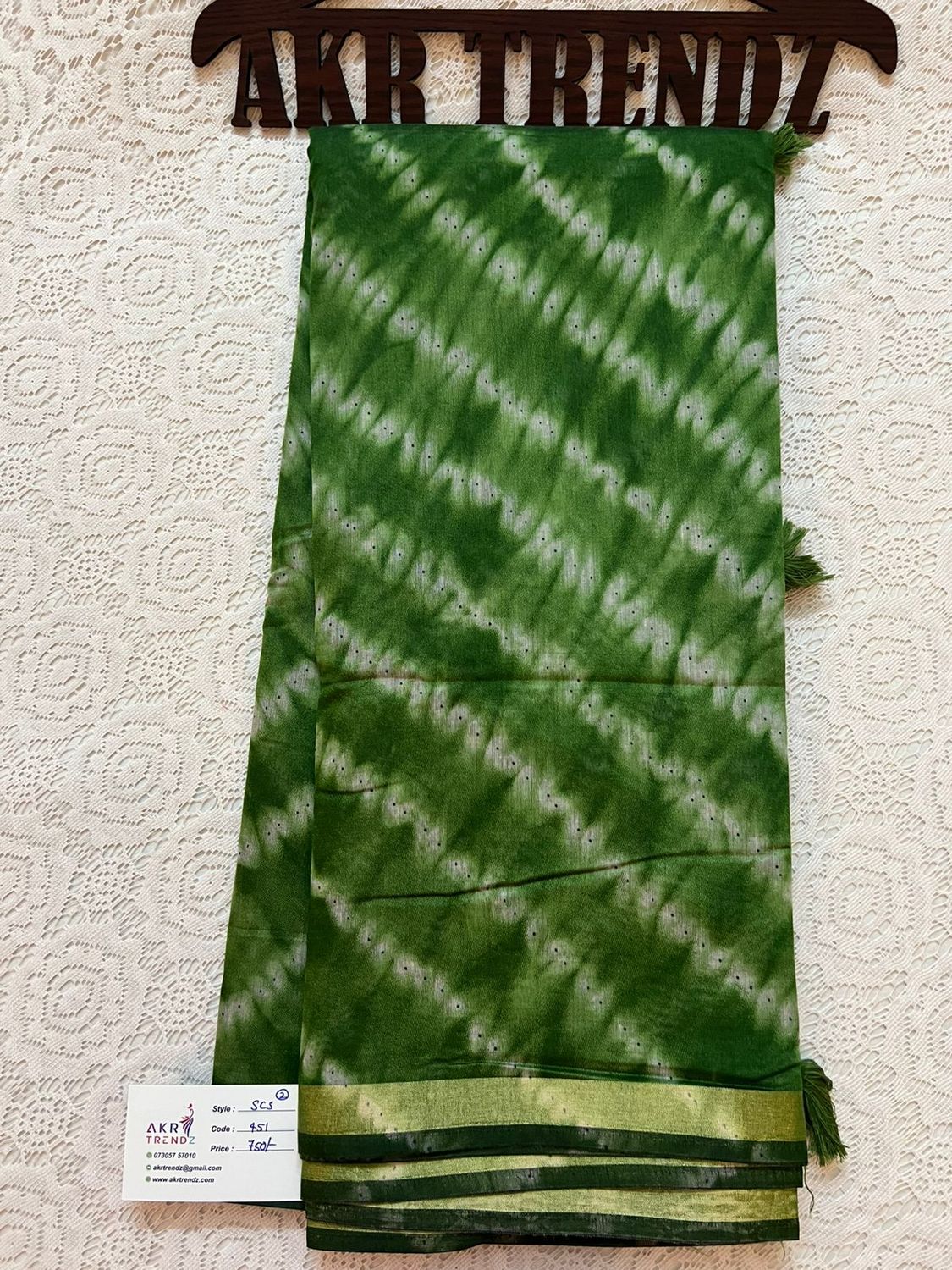 Soft cotton sarees​