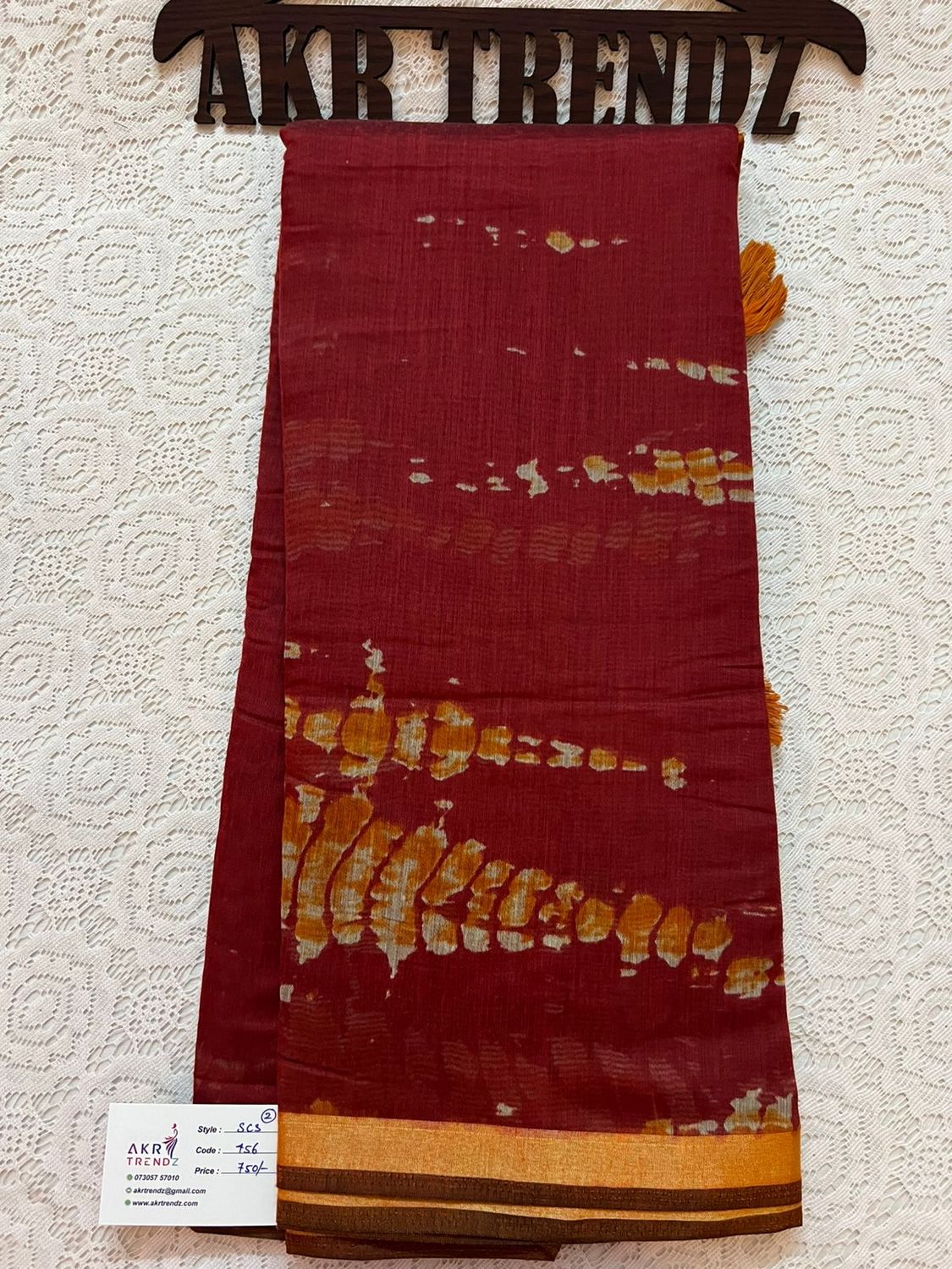 Soft cotton sarees​