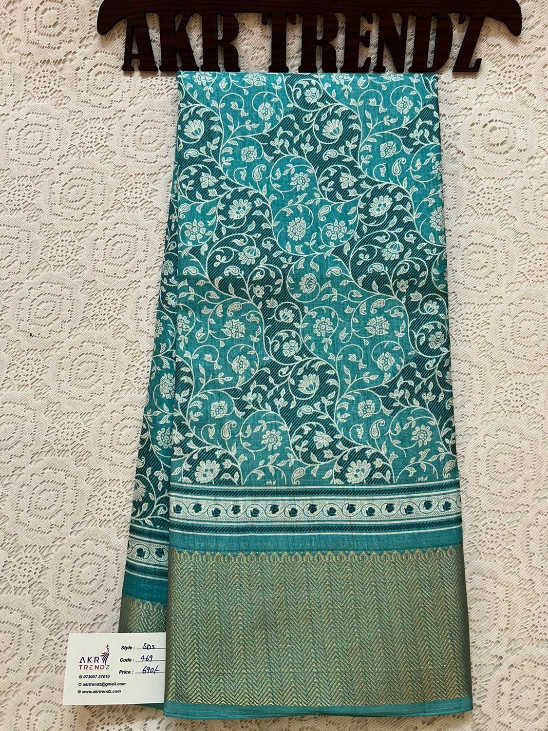 Printed soft silk sarees​