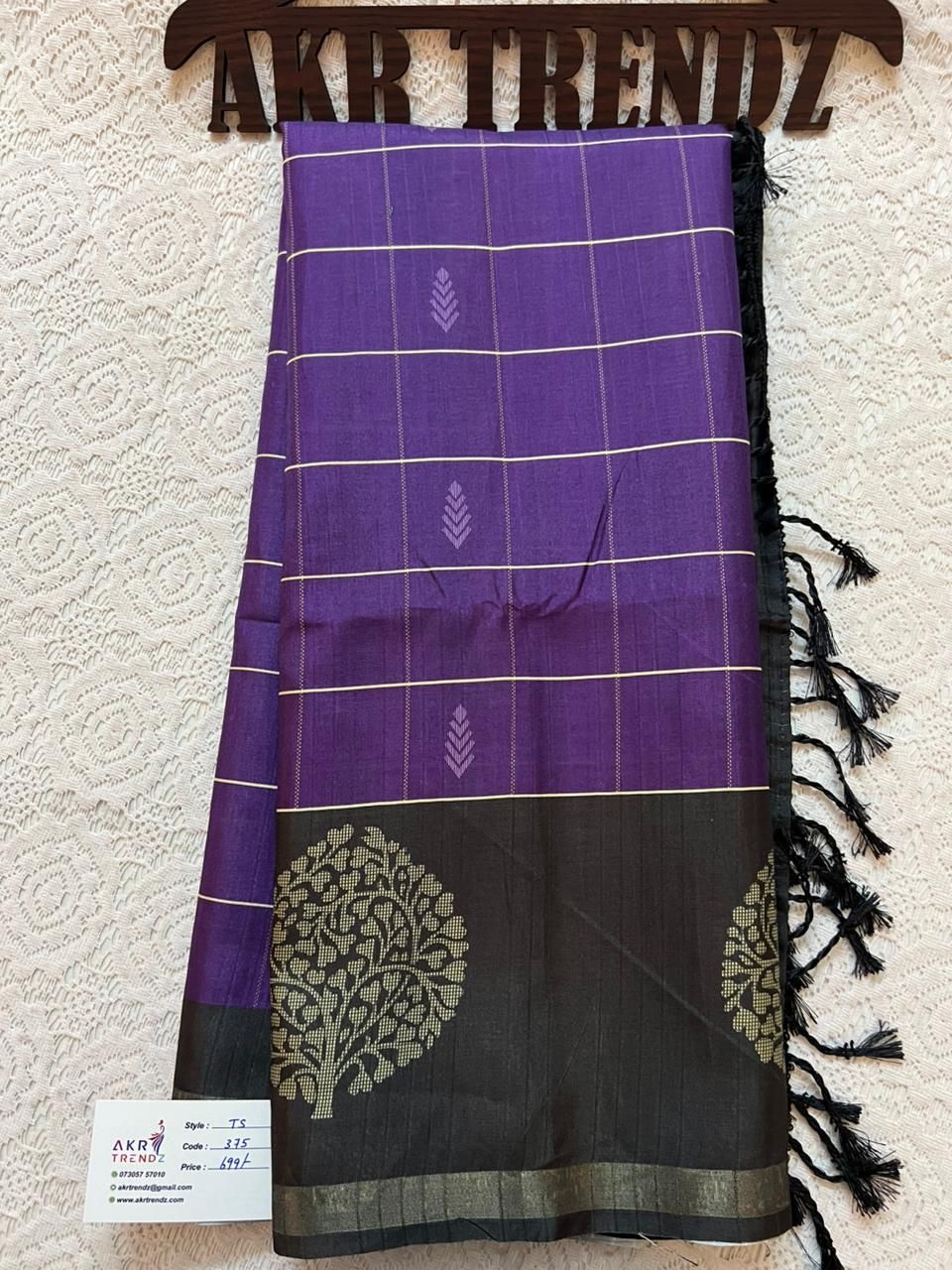 Fancy Tussar silk sarees​