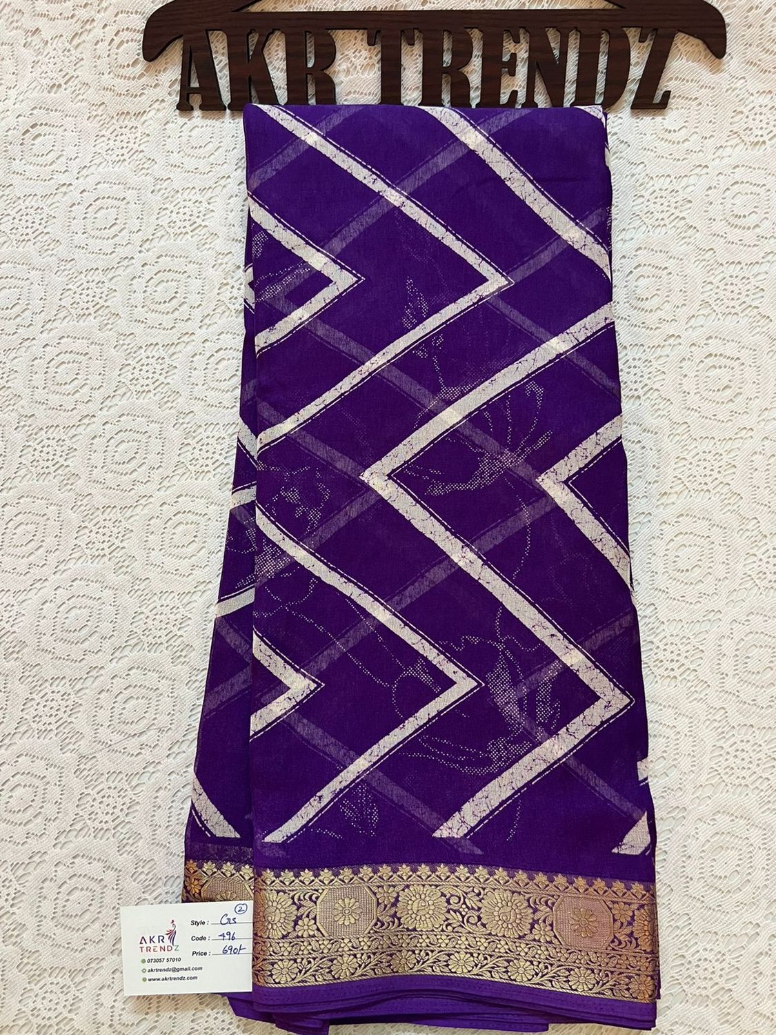 Fancy Georgette sarees​