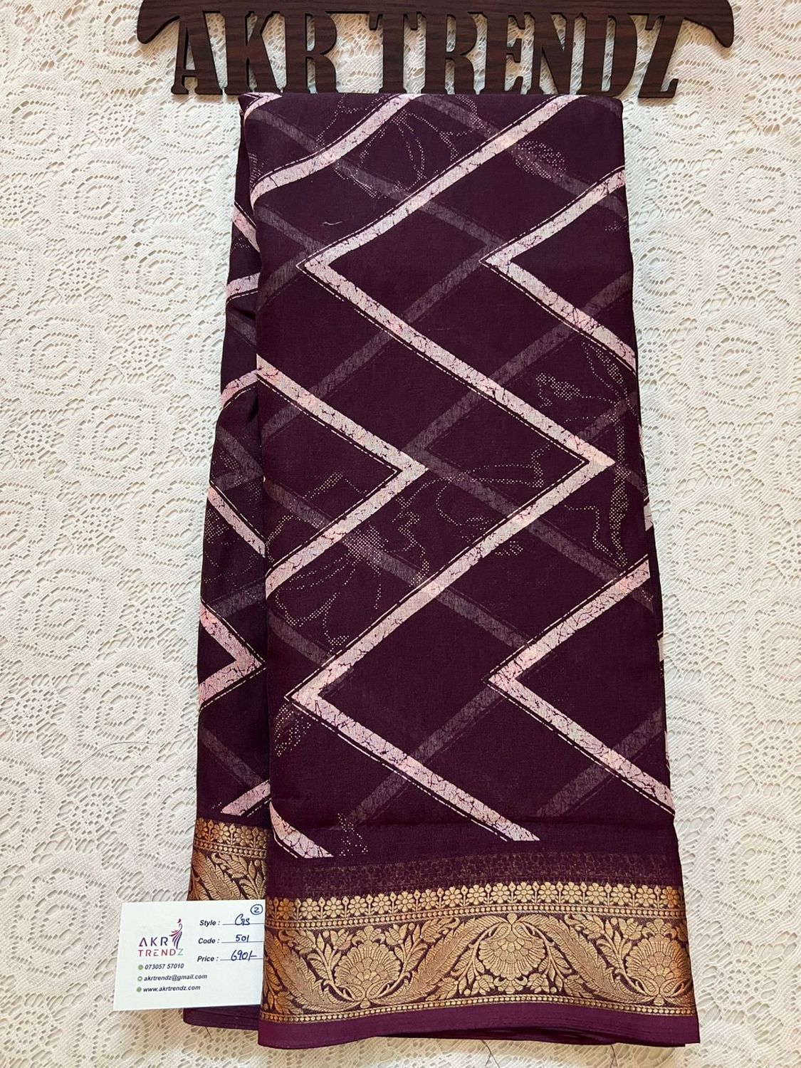 Fancy Georgette sarees​
