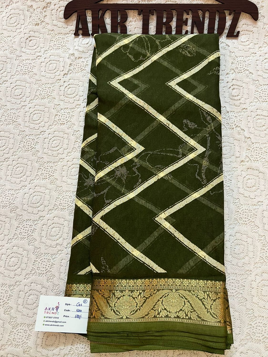Fancy Georgette sarees​