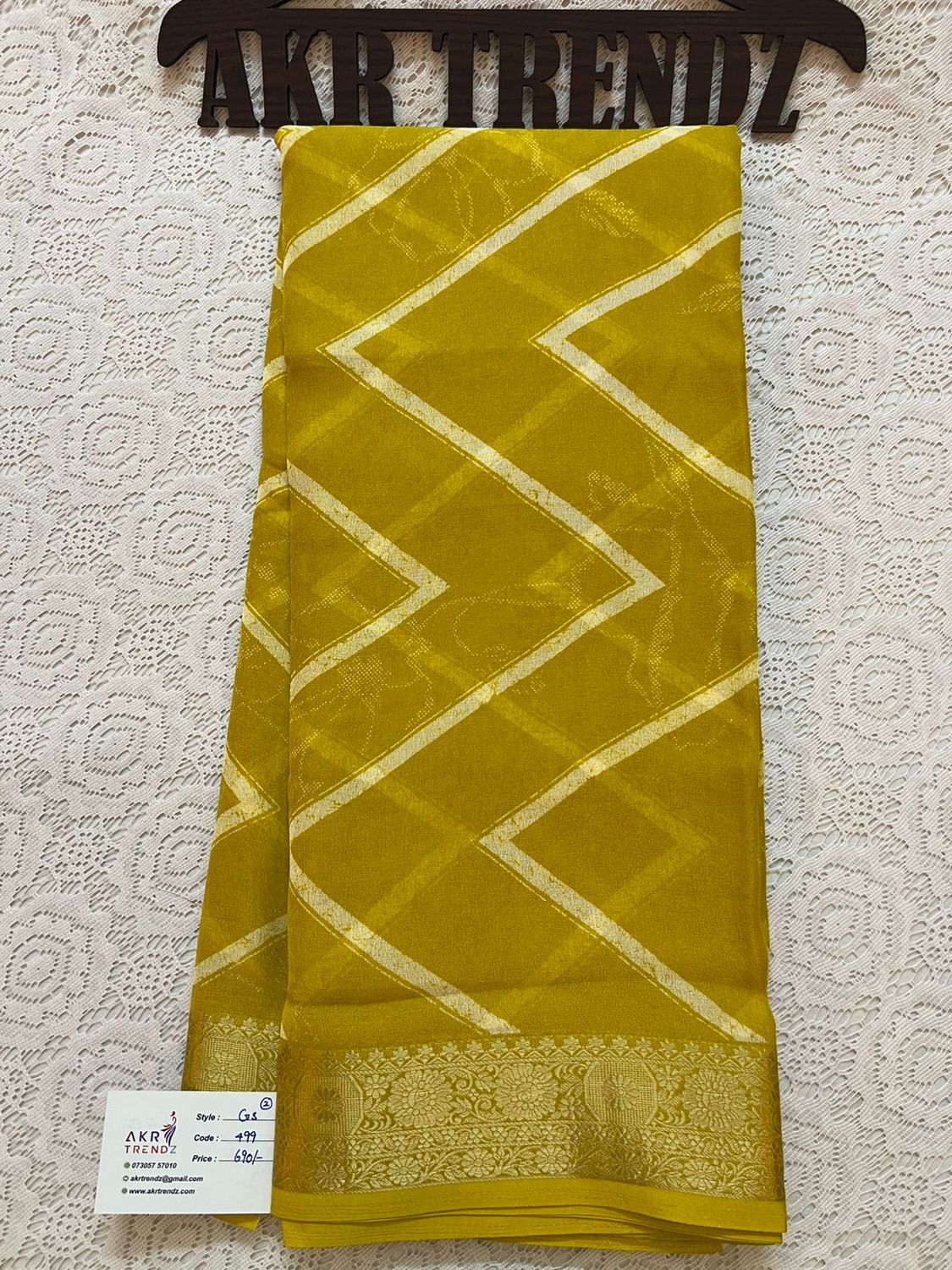 Fancy Georgette sarees​