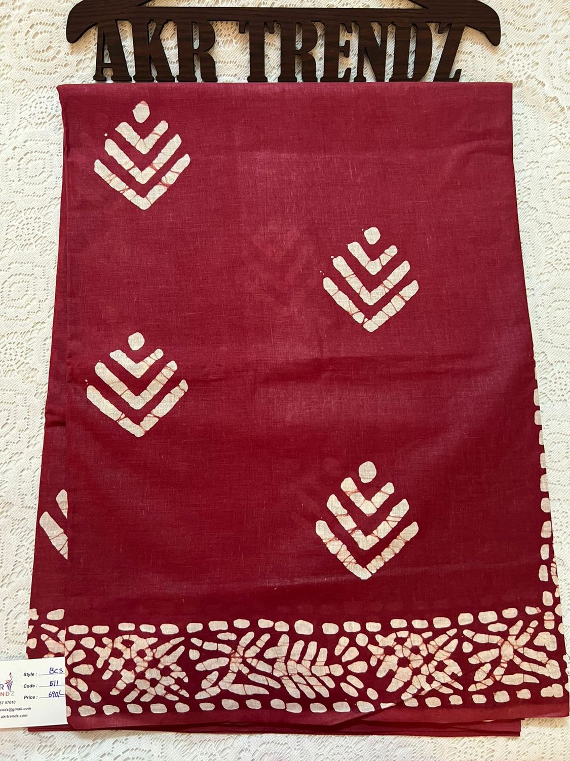Batik pure cotton sarees​