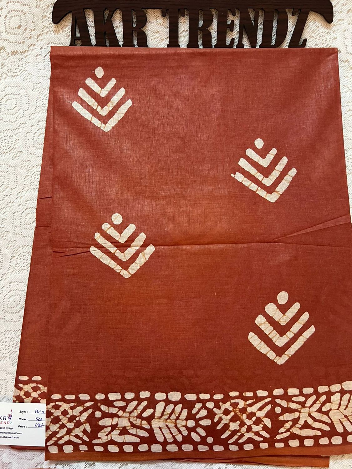 Batik pure cotton sarees​