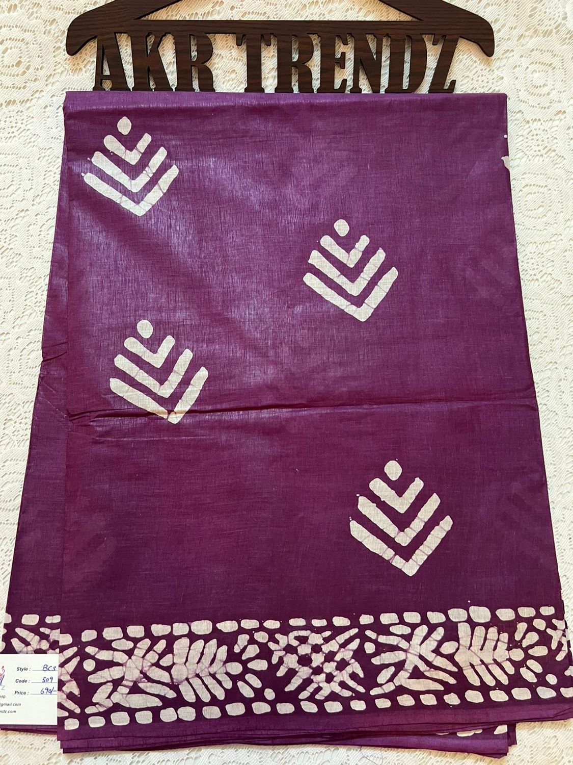 Batik pure cotton sarees​