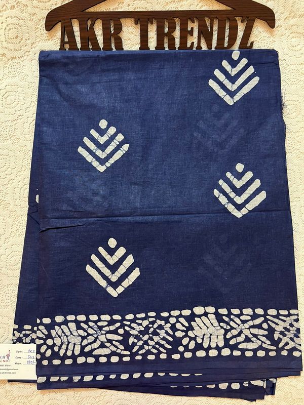 Batik pure cotton sarees​