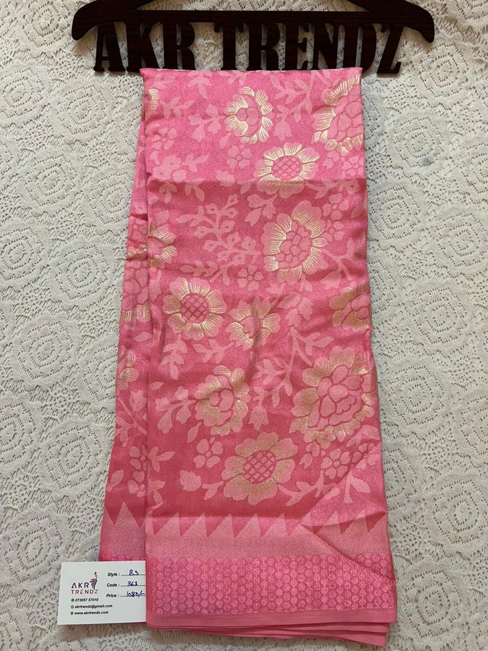 Fancy Brasso silk sarees