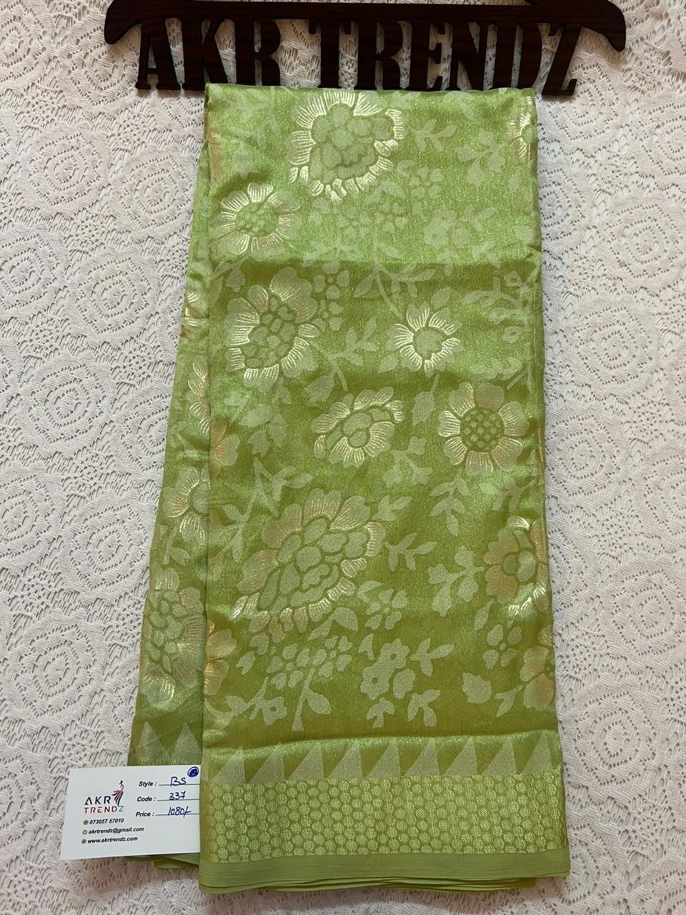 Fancy Brasso silk sarees