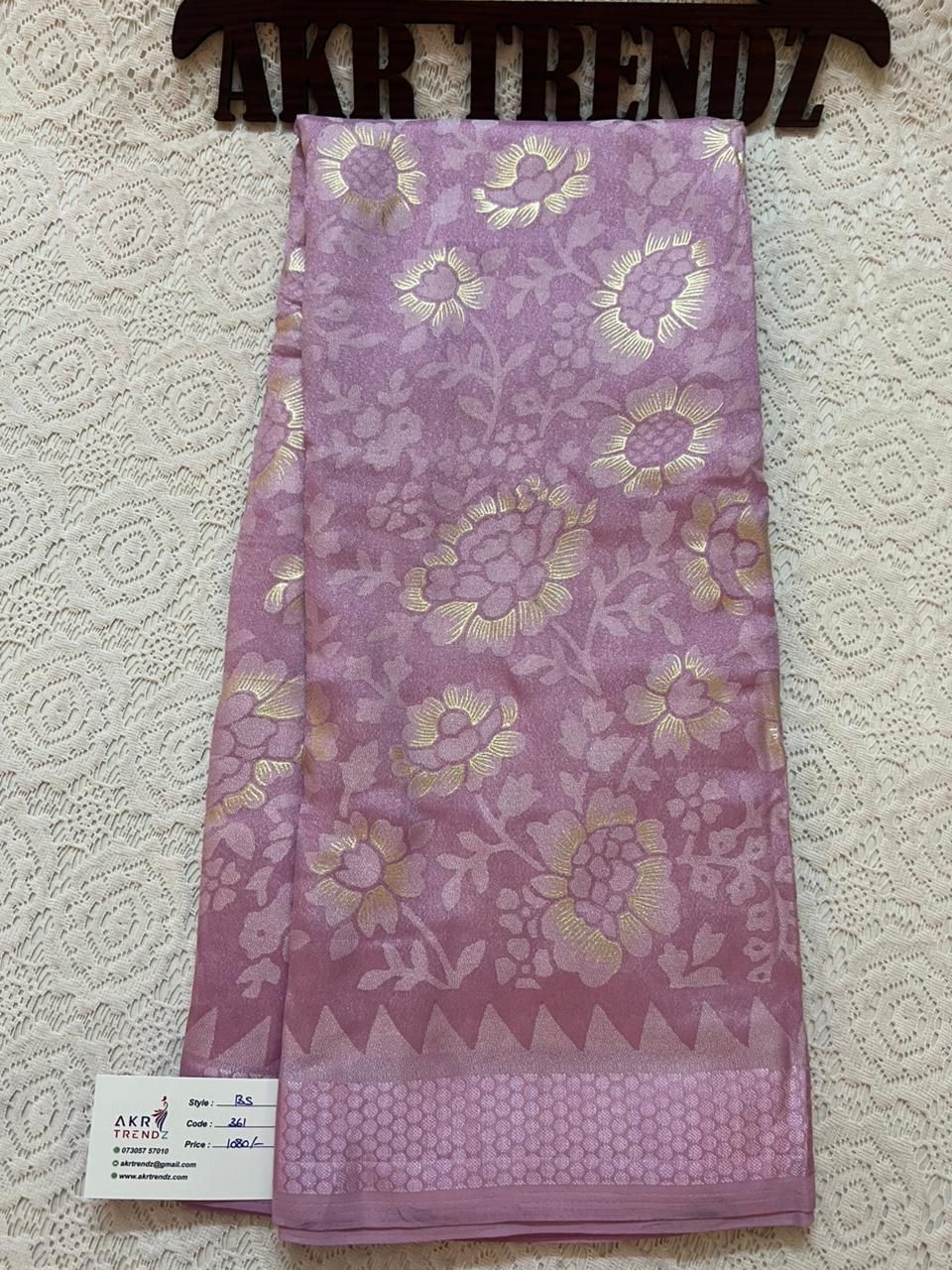 Fancy Brasso silk sarees