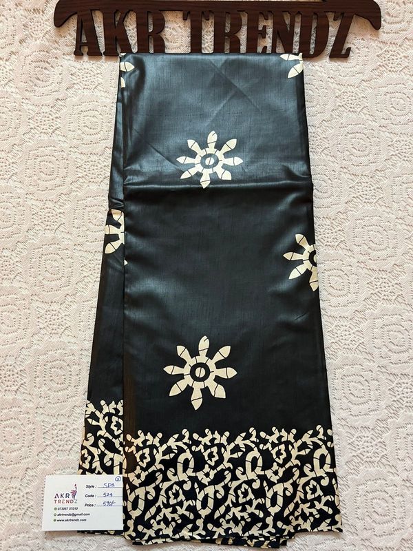Batik soft silk sarees​