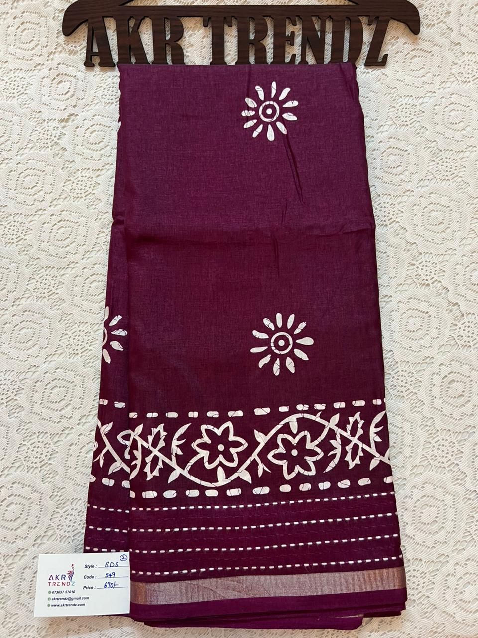 Silk mix cotton sarees​