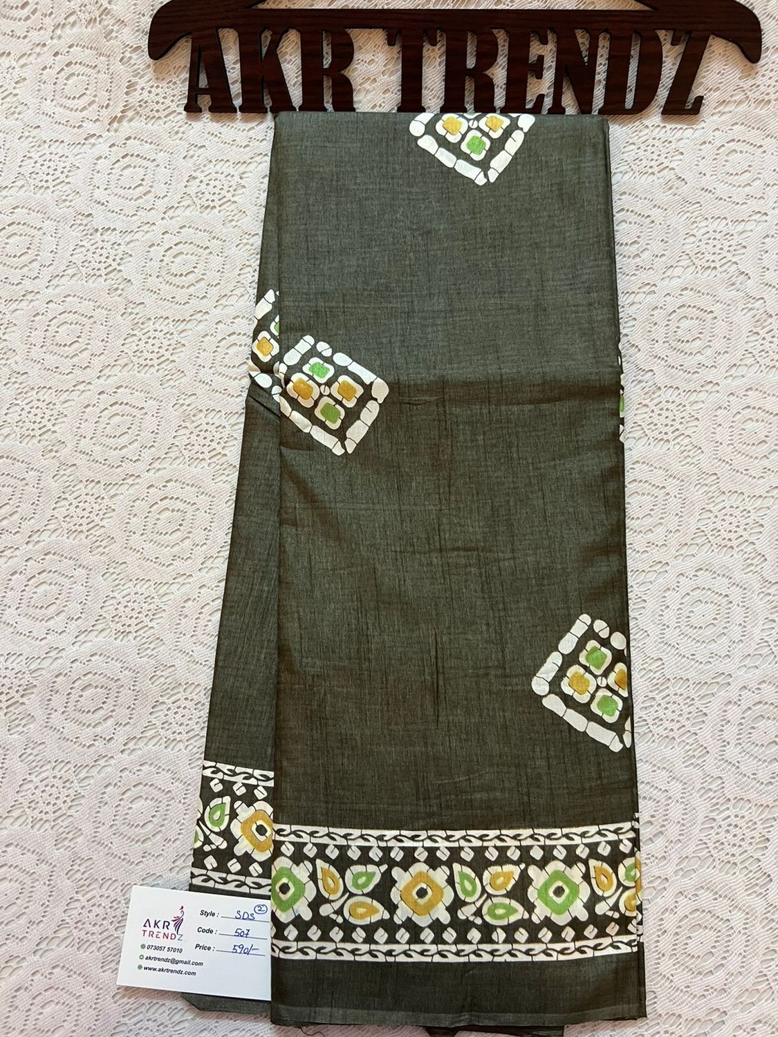 Batik soft silk sarees​