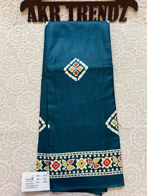 Batik soft silk sarees​
