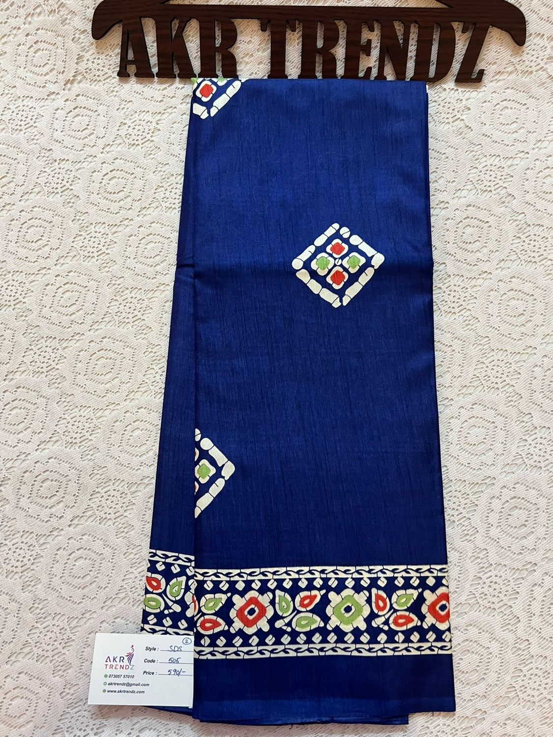 Batik soft silk sarees​