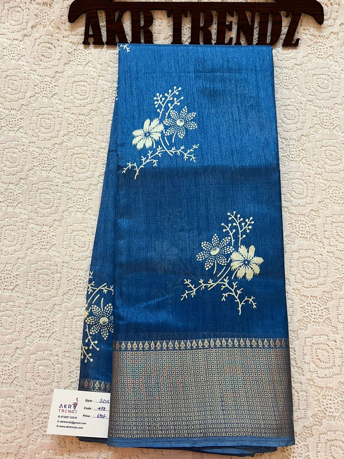 Printed soft silk sarees​