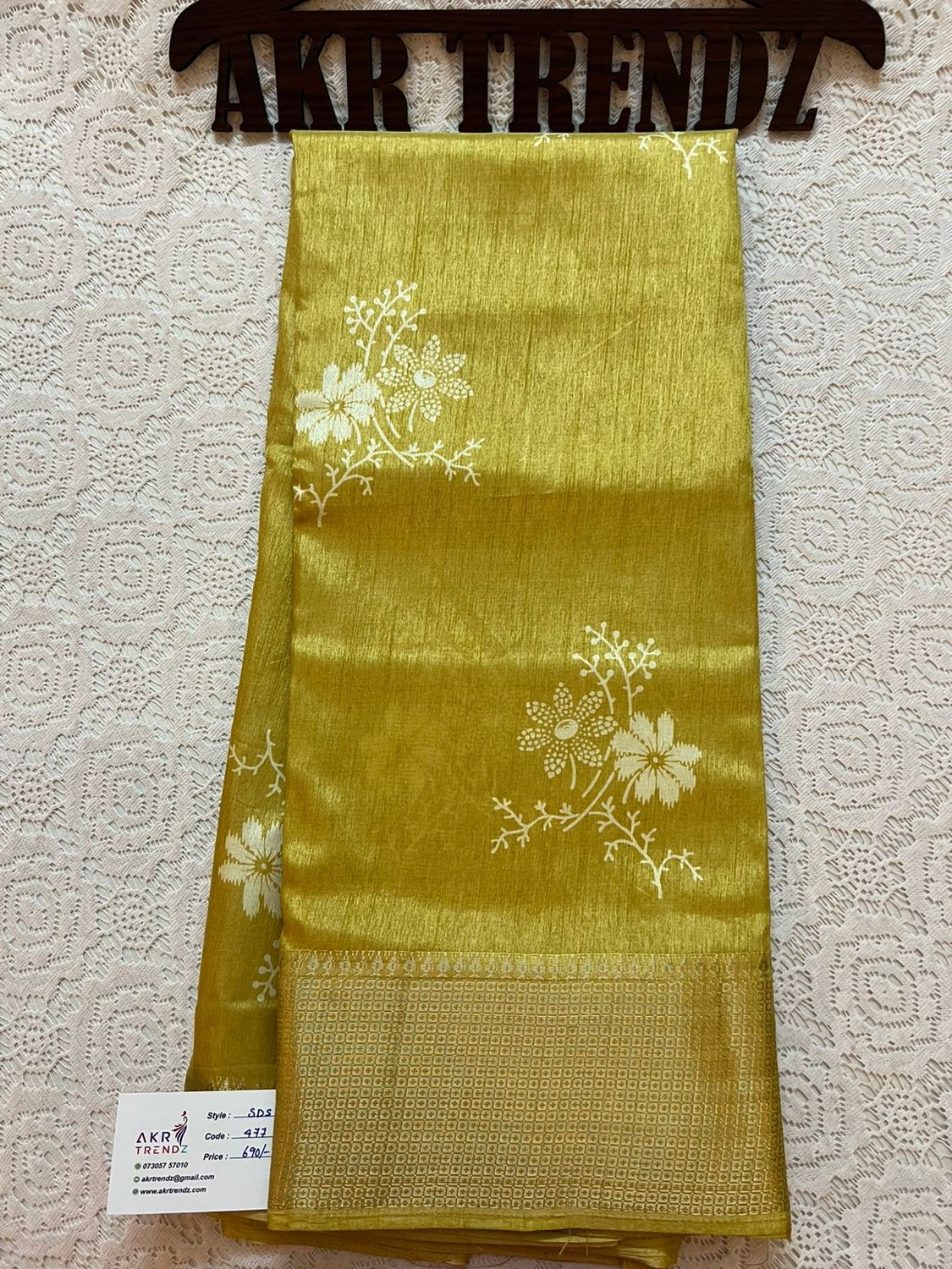 Printed soft silk sarees​