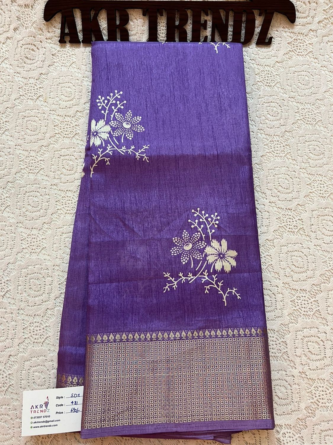Printed soft silk sarees​