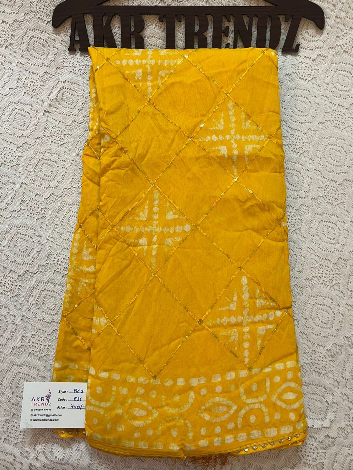 Batik sequence cotton sarees​​