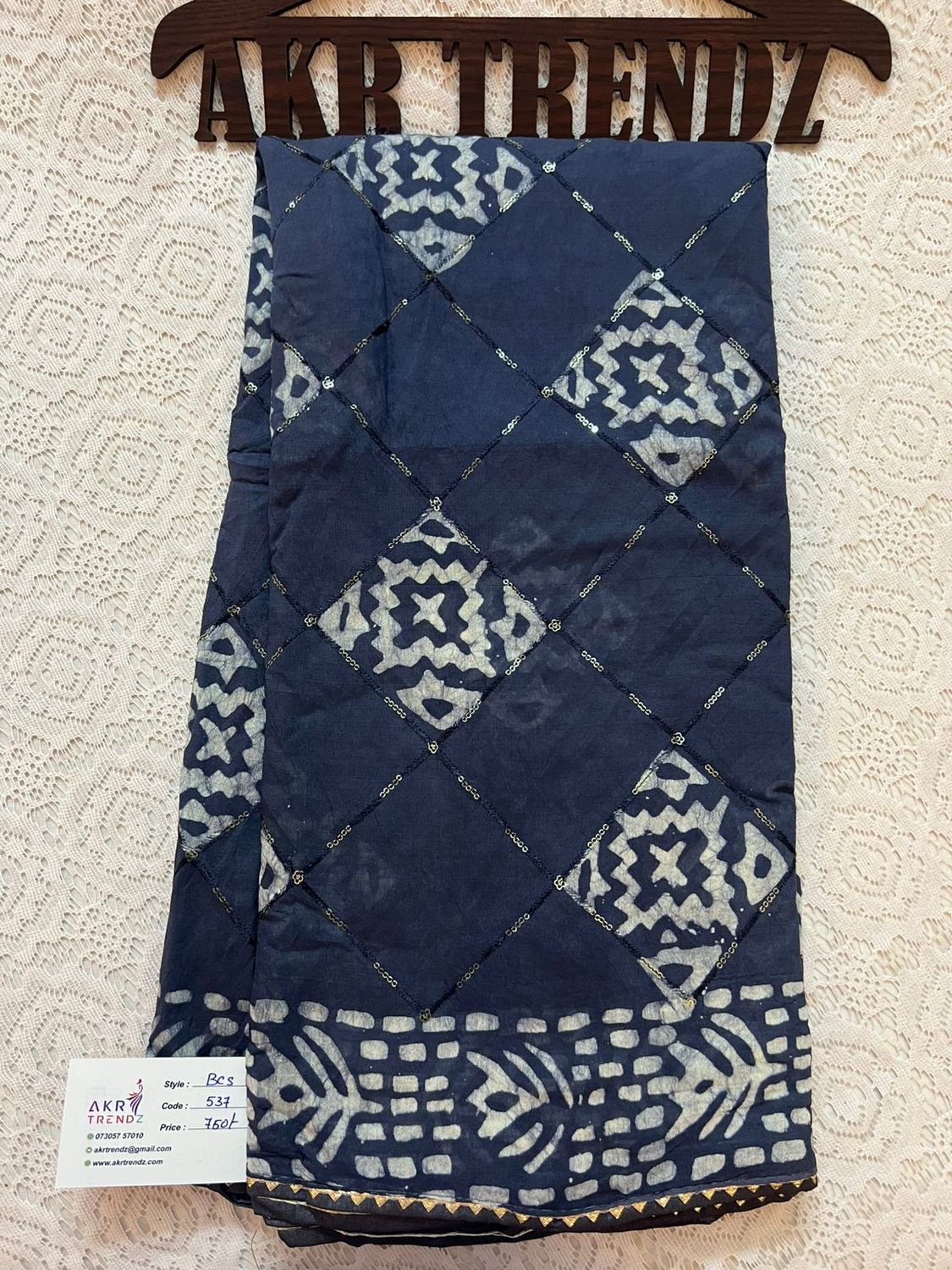 Batik sequence cotton sarees​​