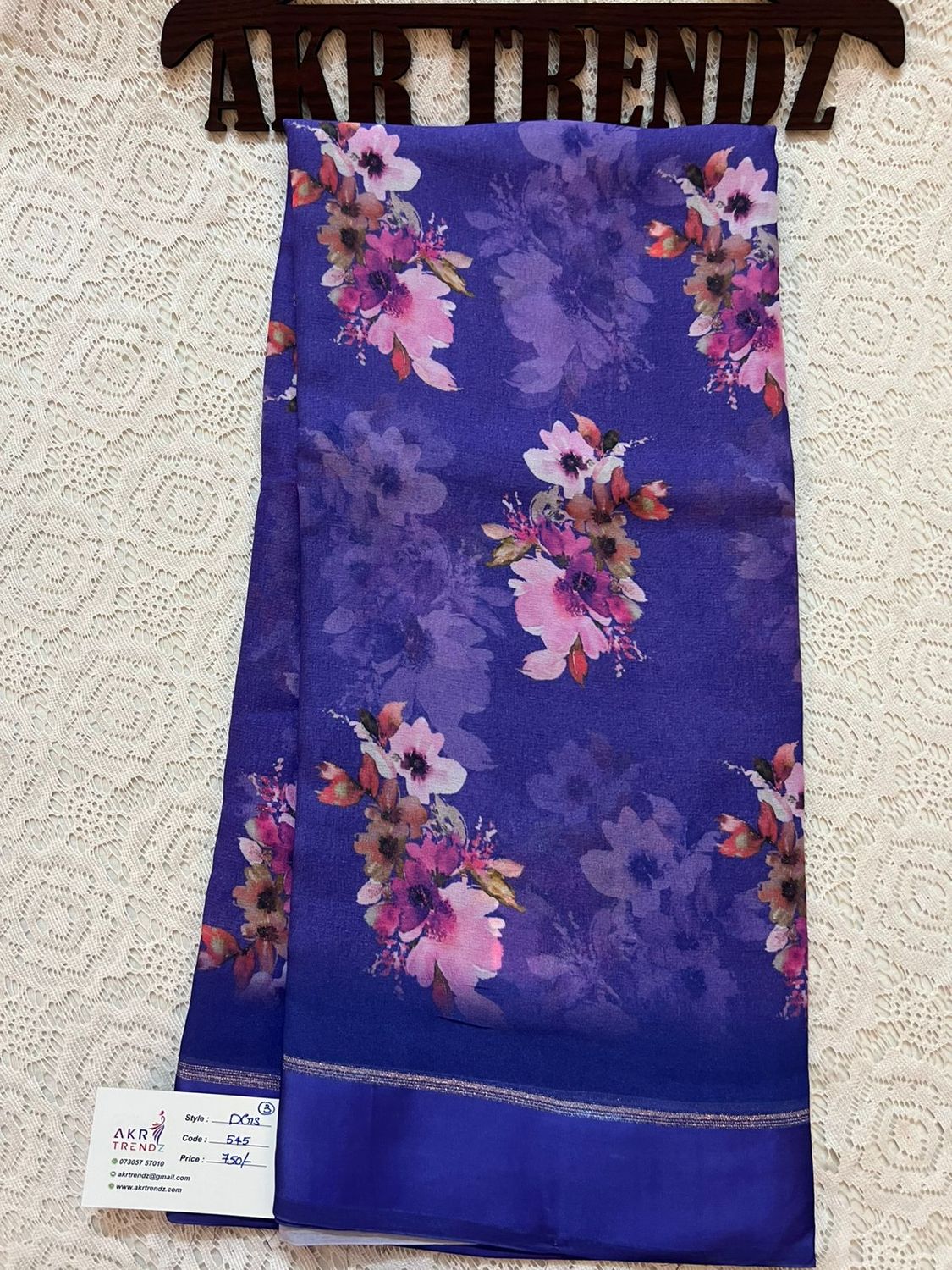 Digital print Georgette sarees​
