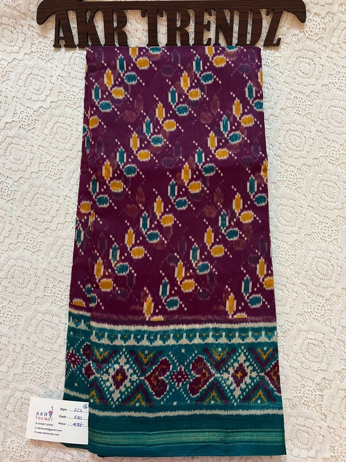 Fancy cotton sarees​