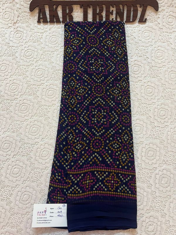 Georgette sarees