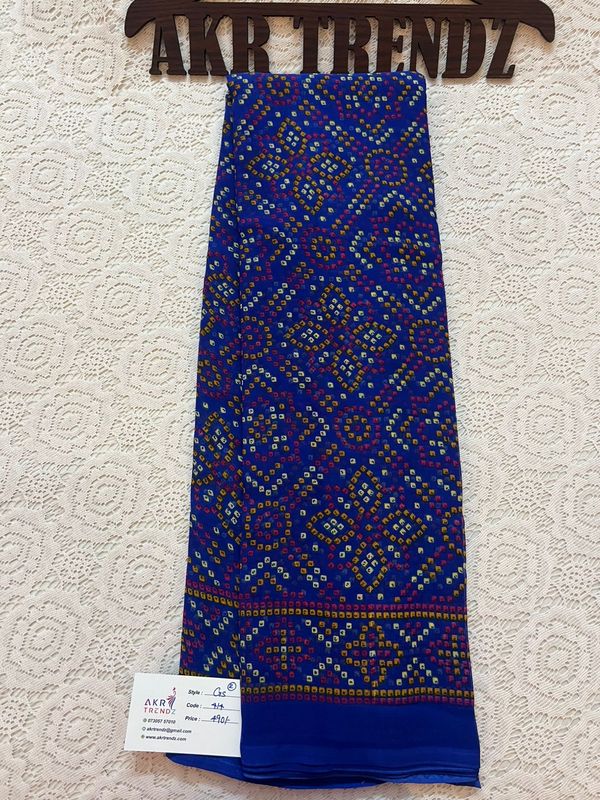 Georgette sarees