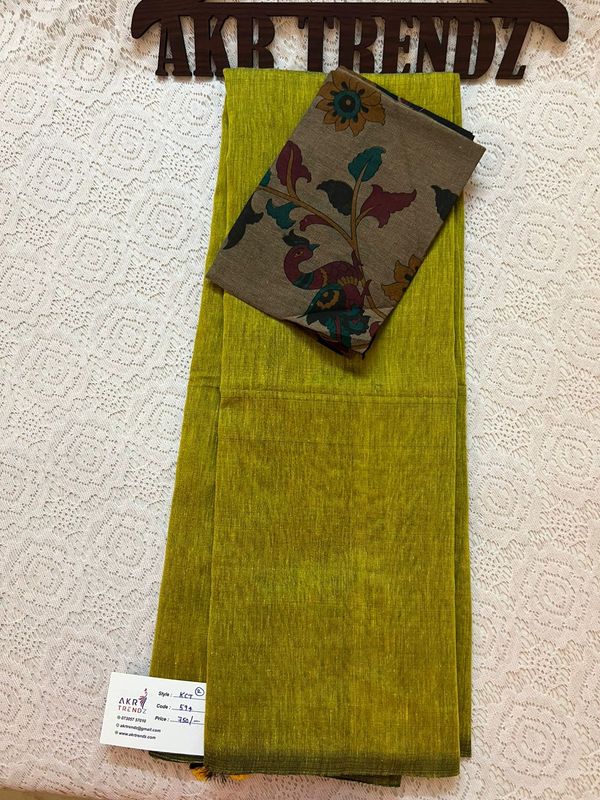 Khadi cotton sarees