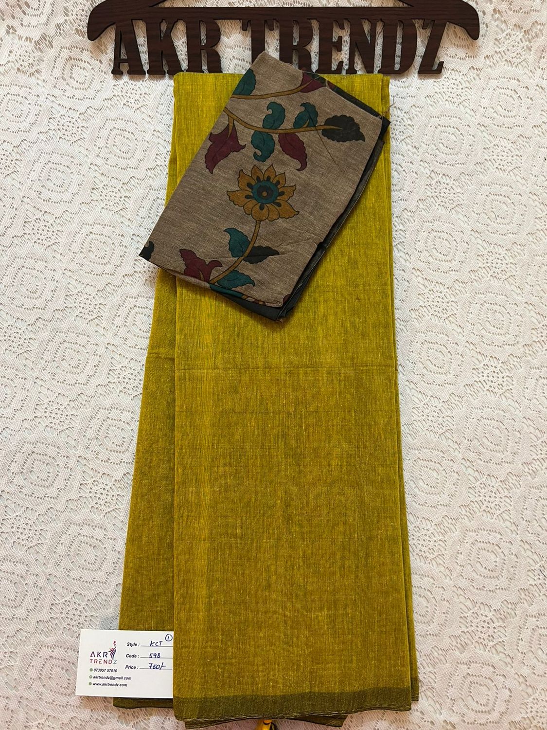Khadi cotton sarees