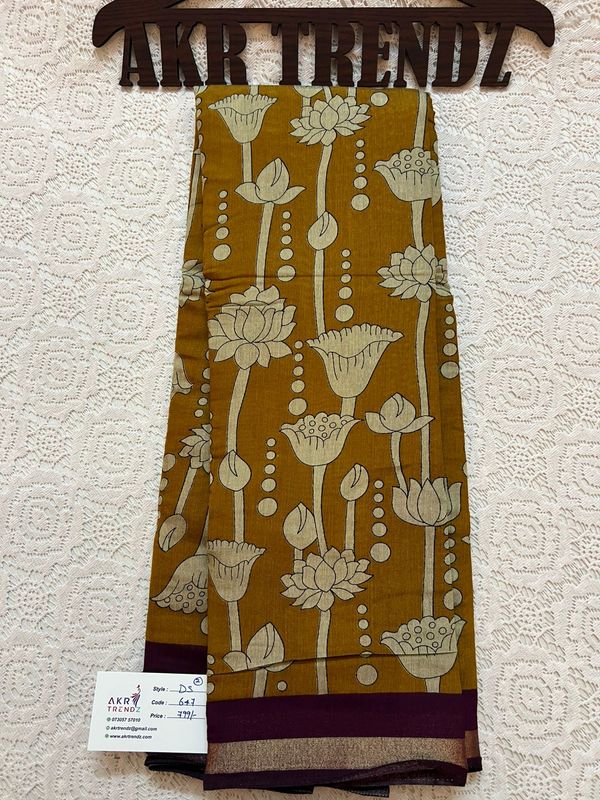 Dabu silk mix sarees​