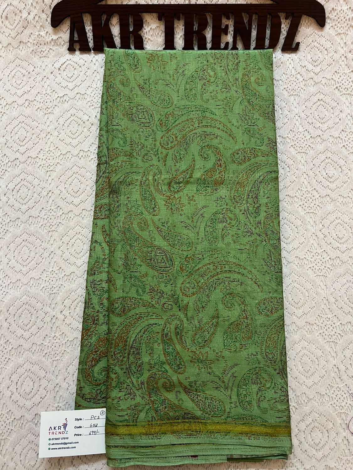 Thin border printed silk sarees