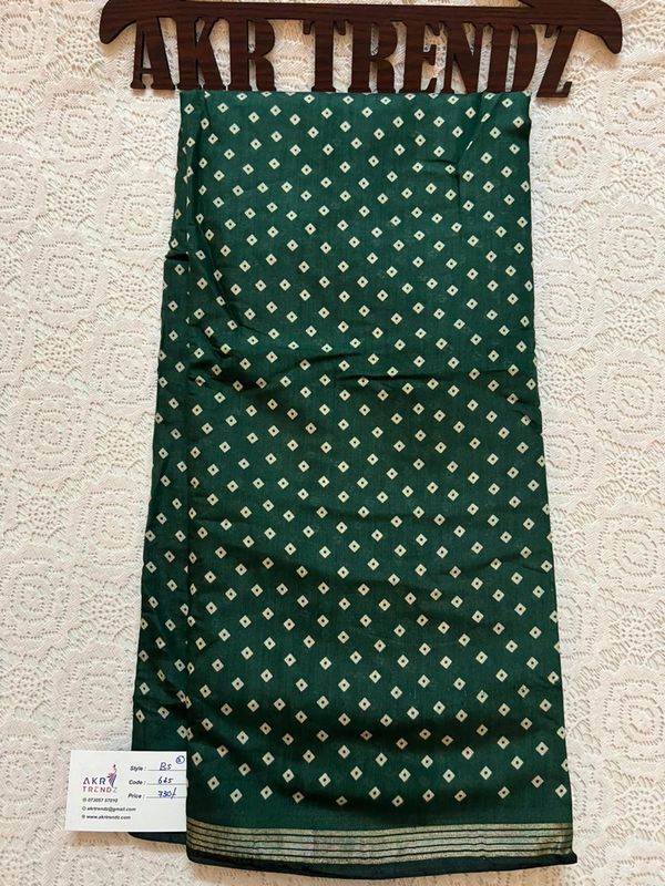 Bandhani Silk mix sarees​