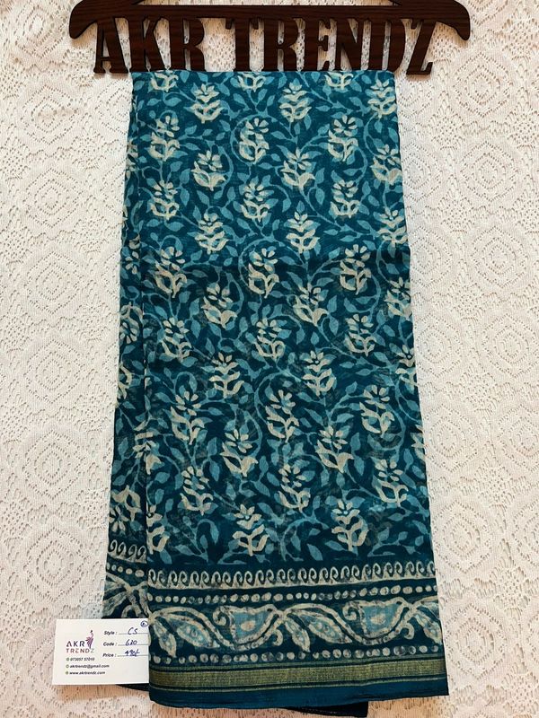 Fancy cotton sarees​