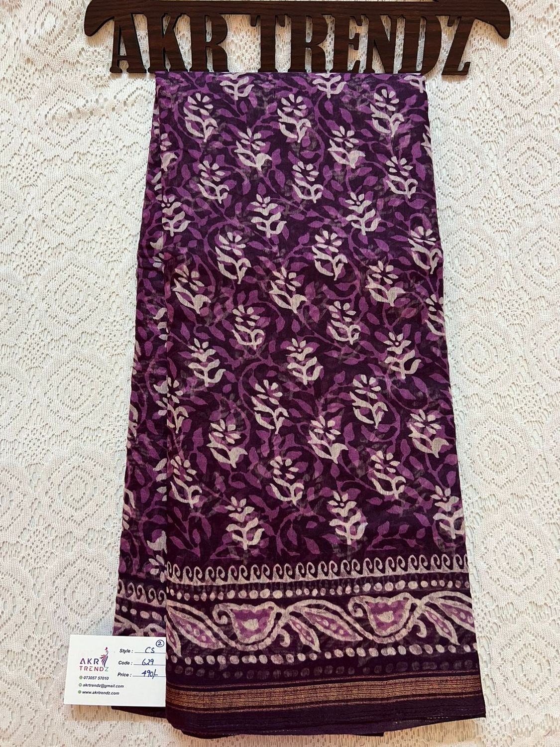 Fancy cotton sarees​