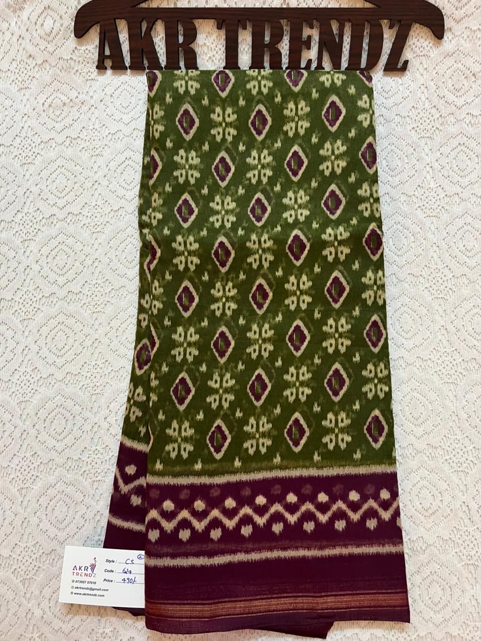 Fancy cotton sarees​