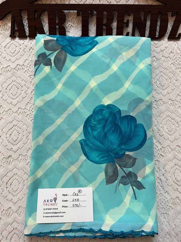 Georgette sarees​