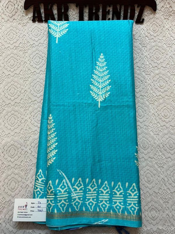 ​Semi Tussar silk sarees​
