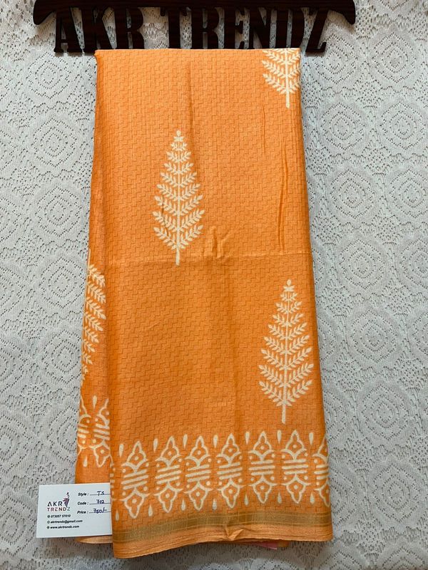 ​Semi Tussar silk sarees​