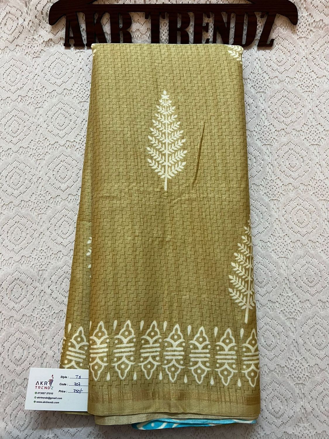 ​Semi Tussar silk sarees​
