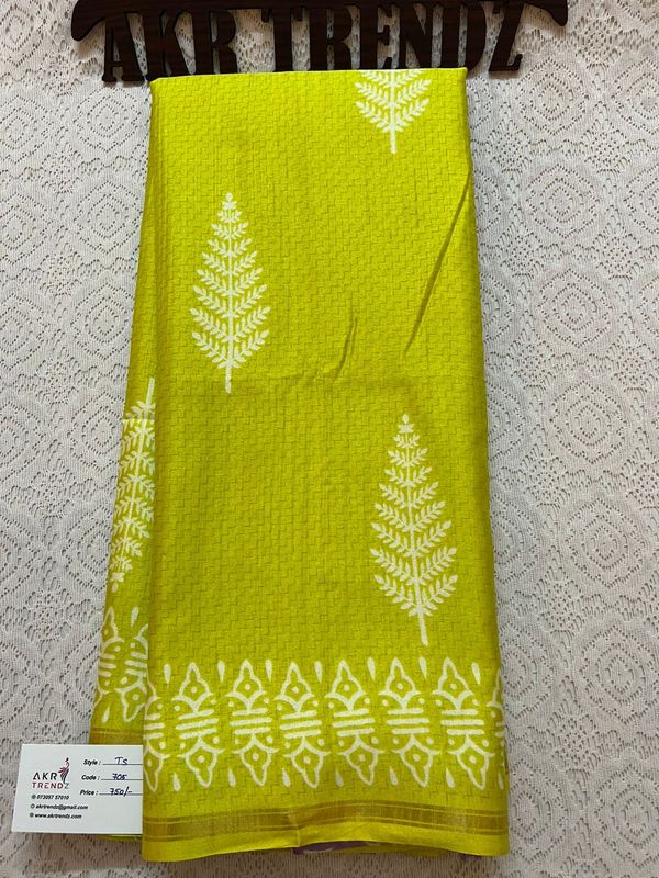 ​Semi Tussar silk sarees​
