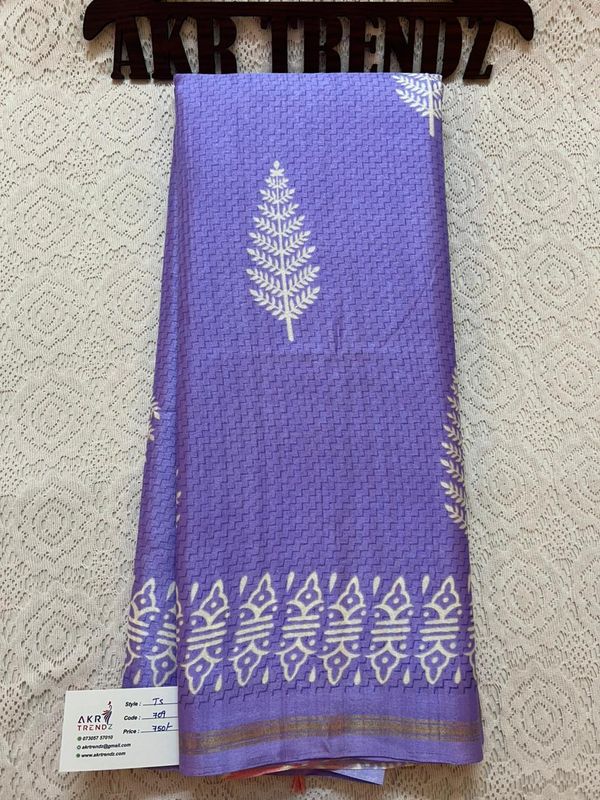 ​Semi Tussar silk sarees​