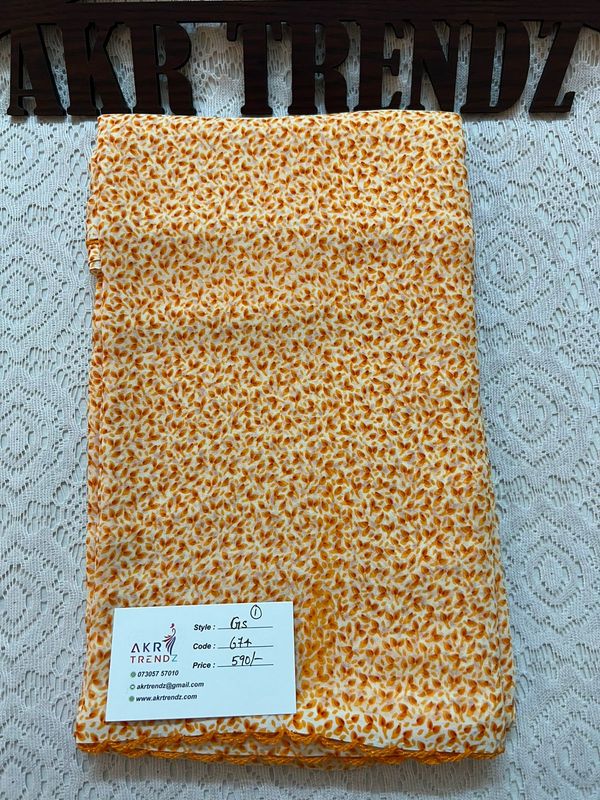 Georgette sarees​