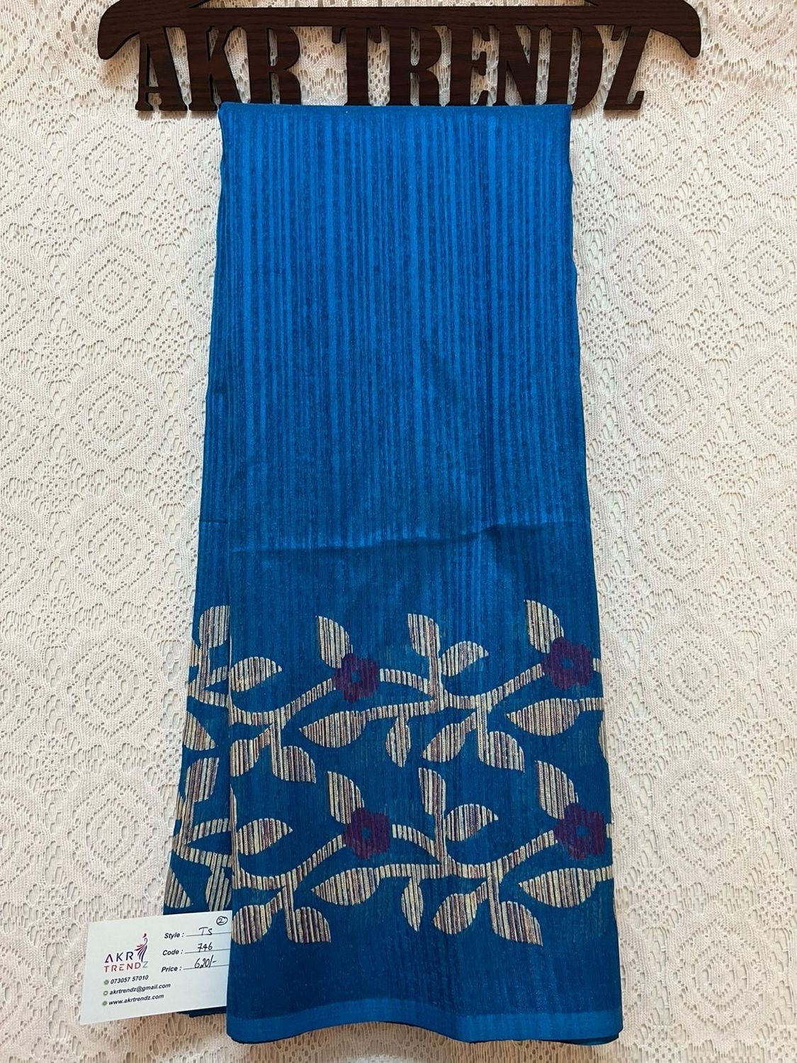 Linen silk sarees