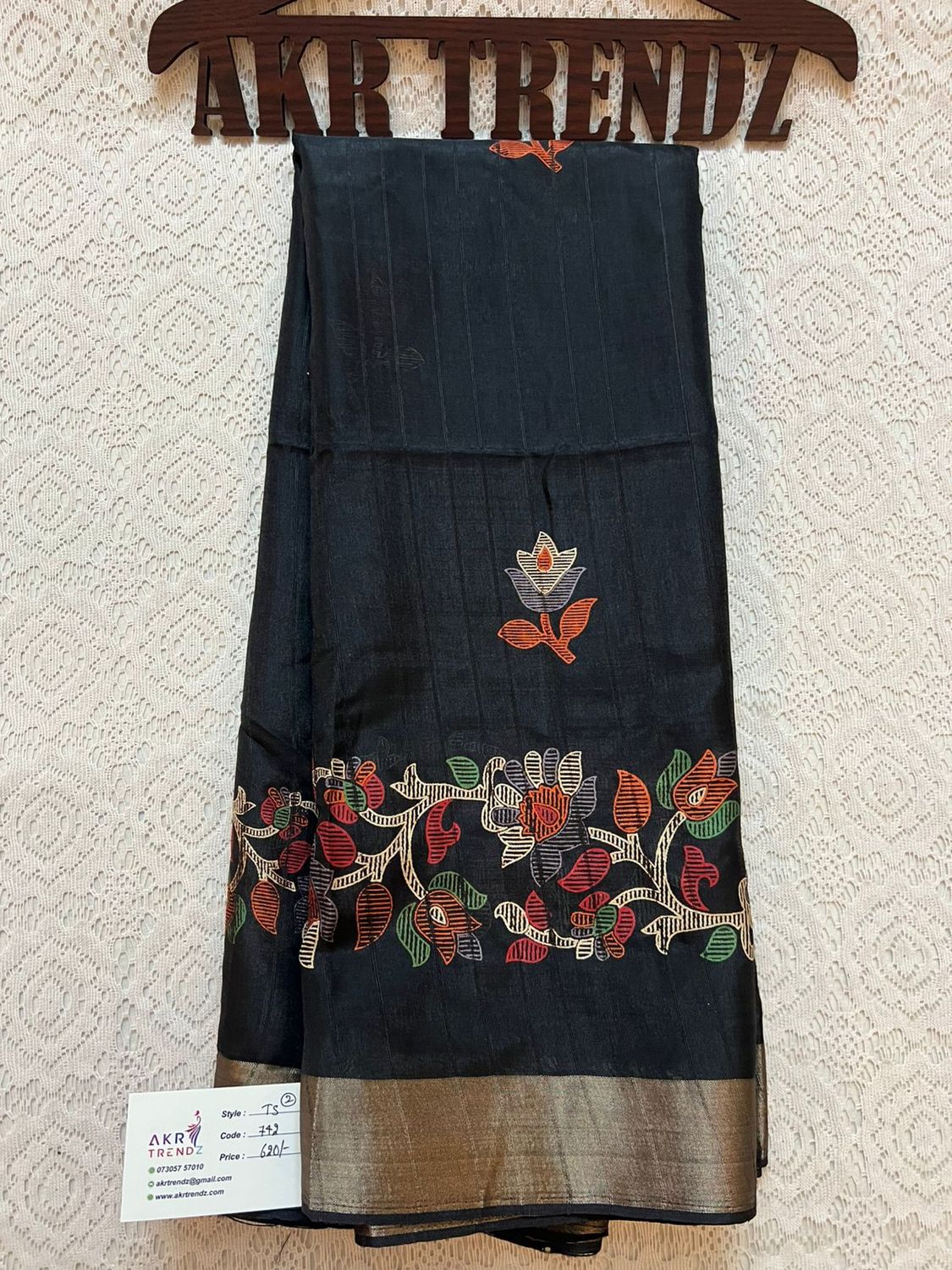Printed soft silk sarees